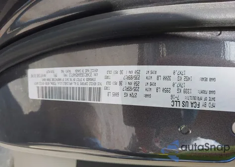 2017 Chrysler Pacifica Touring-L from USA, damaged, VIN 2C4RC1BG6HR540713